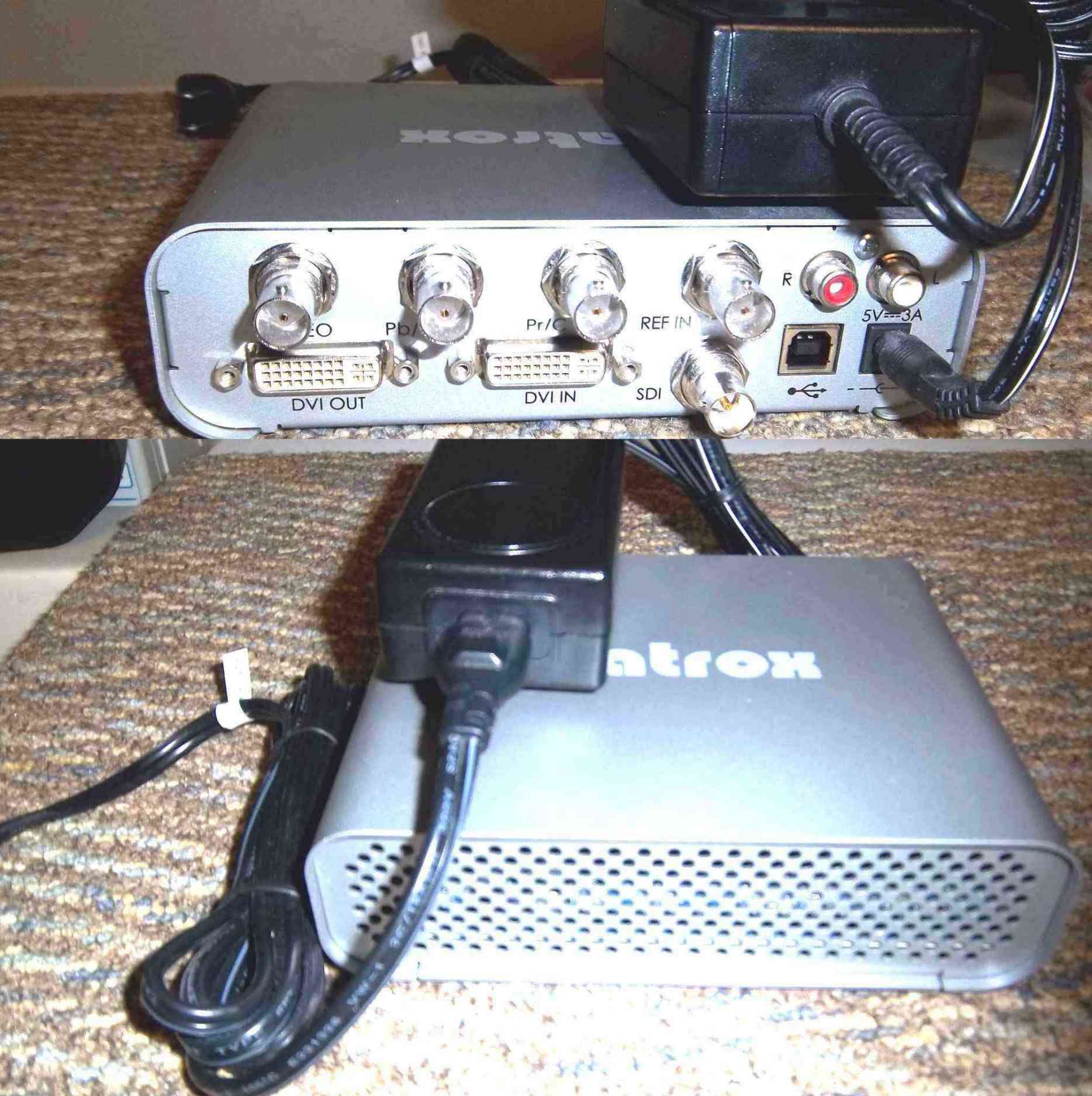Matrox MXO-001373 video audio monitoring interface